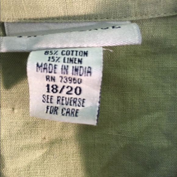 The Avenue 18W/20W Button Down Shirt - Picture 7 of 8